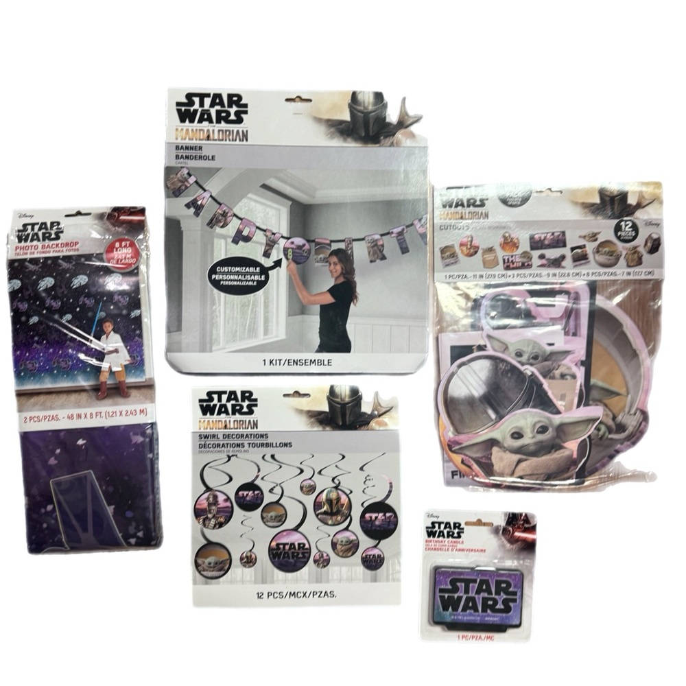 Star Wars Birthday Party set